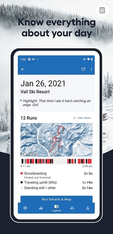 Slopes Ski Snowboard mod android free