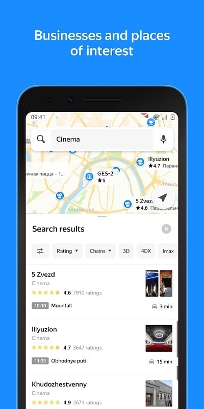 Yandex Maps mod android