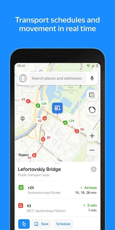 Yandex Maps mod