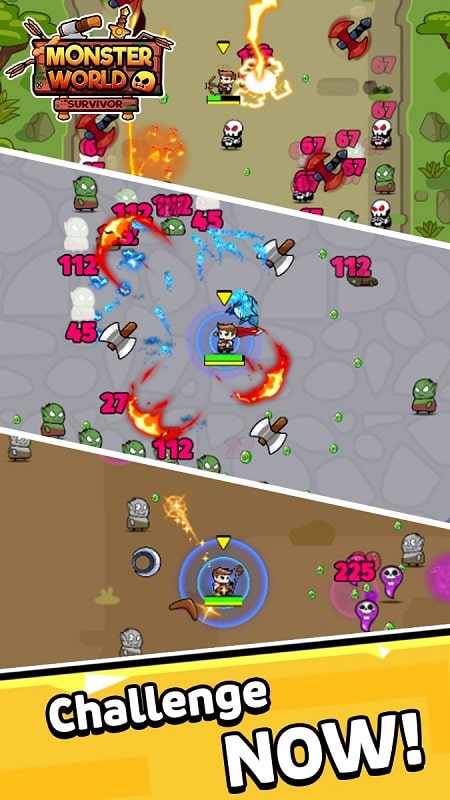 Monster World Survival.io mod free