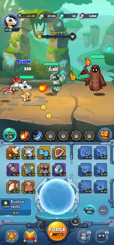 Monster Idle AFK RPG apk mod