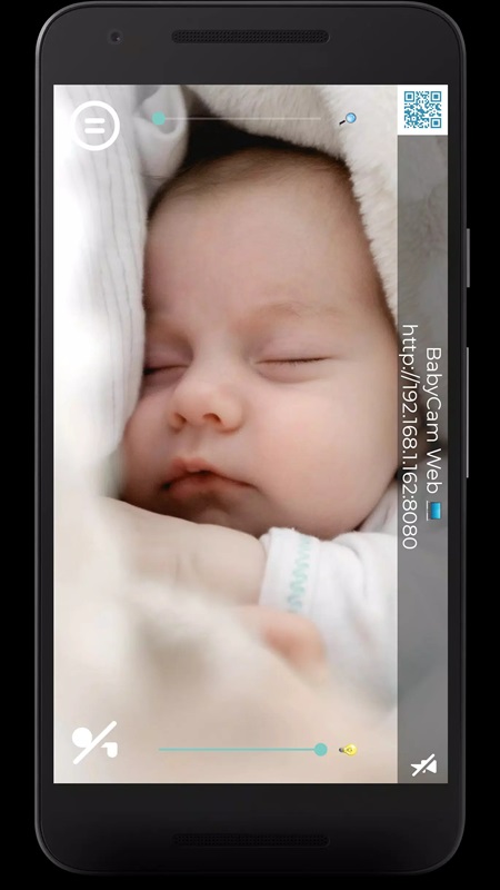 View detailed, clear images in BabyCam MOD APK