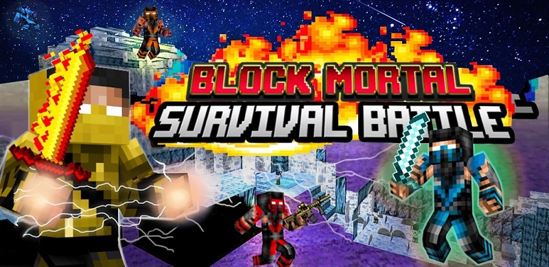 Download Block Mortal Survival Battle MOD APK 1.72 (Skip Wave level)