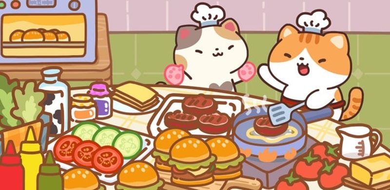 Download Cat cooking bar MOD APK 1.26.6 (Menu/Unlimited Diamonds/Speed customer)