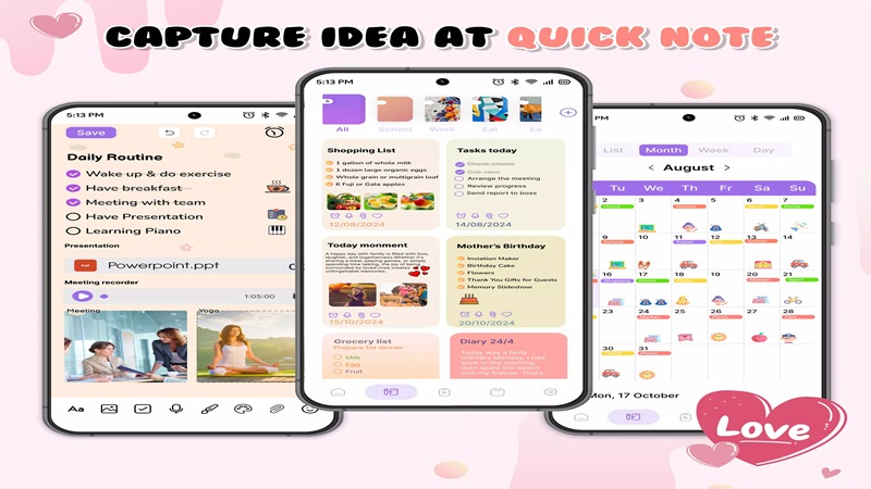 Cute Notes MOD APK 122 (Unlocked Premium) Download