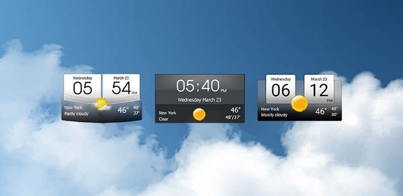 Download Digital Clock & World Weather MOD APK 9.14.0 (Premium Unlocked)