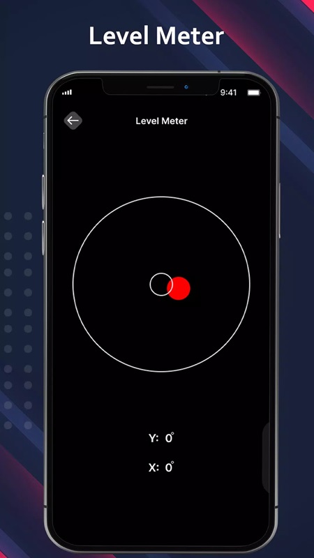 Use the longitude and latitude meter in Digital Compass for Android MOD APK