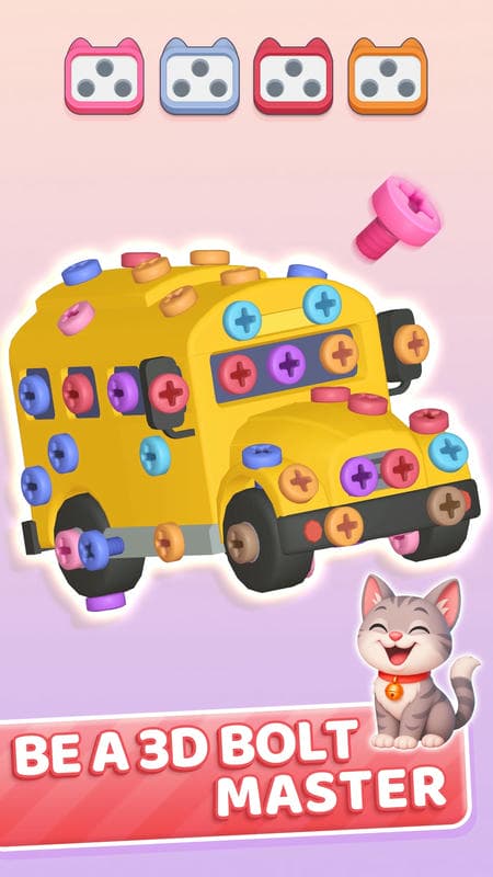 3D Bolt Master apk mod