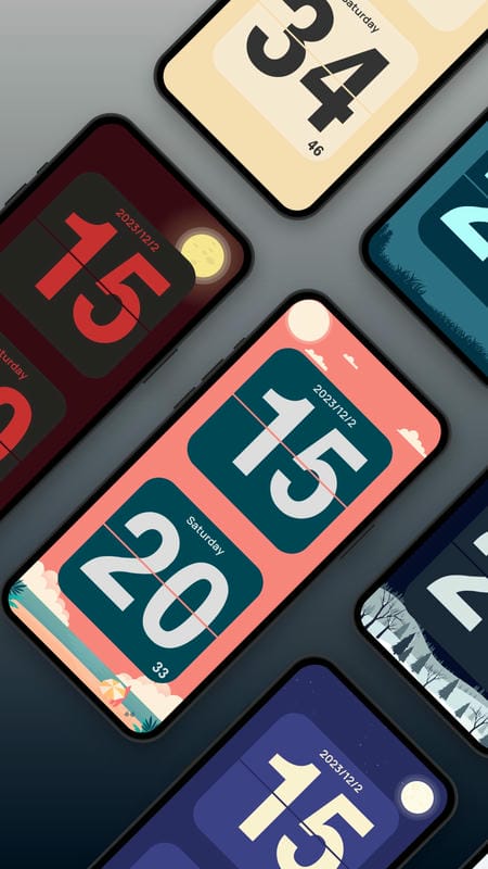 Flip Clock mod apk