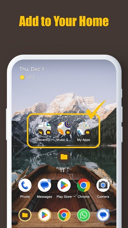 Folder in Folder mod android 