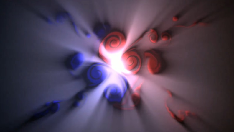 Explore the fascinating motion effects in Magic Fluids MOD APK