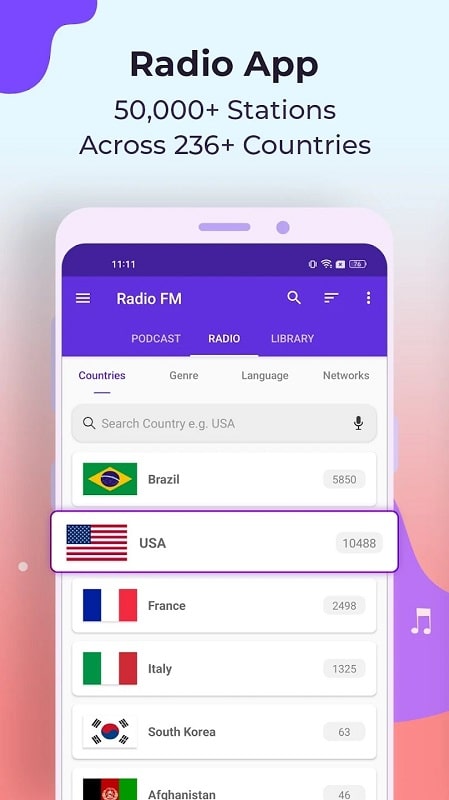 Radio FM mod