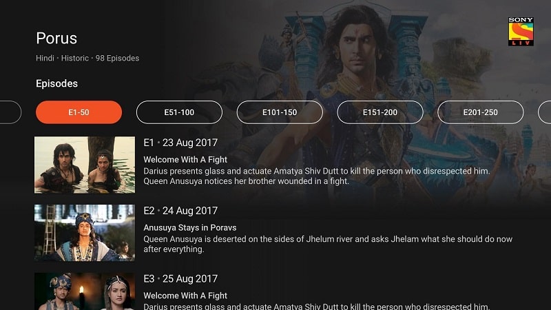 SonyLIV mod
