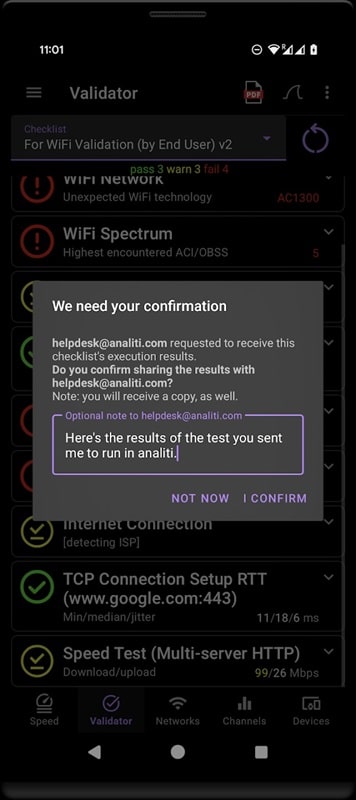 Speed Test WiFi Analyzer mod apk