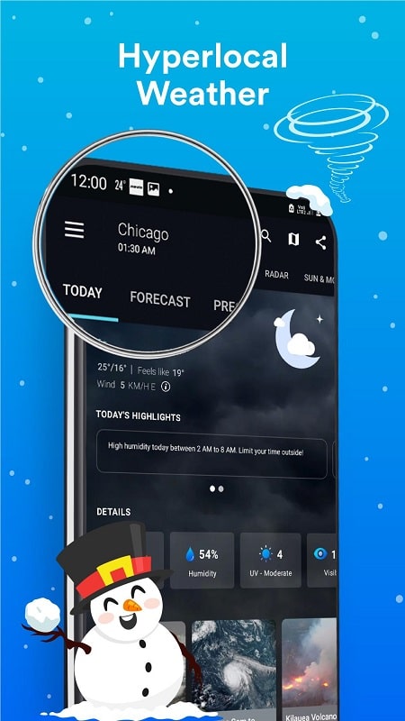 1Weather Forecast Radar mod