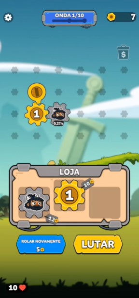 Assemble gears to create soldier-producing machines in Gear Fight MOD APK