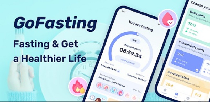 Download GoFasting Intermittent Fasting MOD APK 1.03.72.0723 (Unlocked VIP)