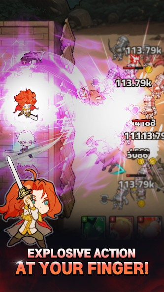 Fight against many monsters in Greatest Estate Dev MOD APK