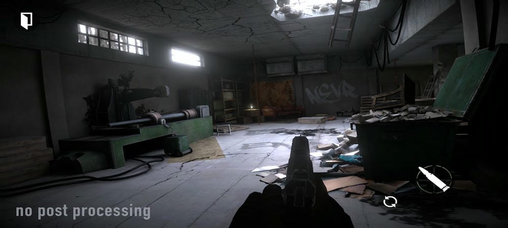 Fight enemies in Grimzone MOD APK