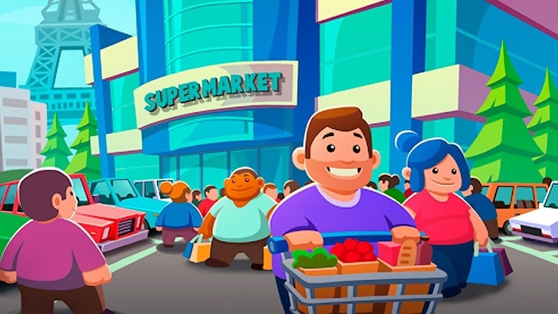Download Idle Supermarket Tycoon MOD APK 4.2.0 (Unlimited money)