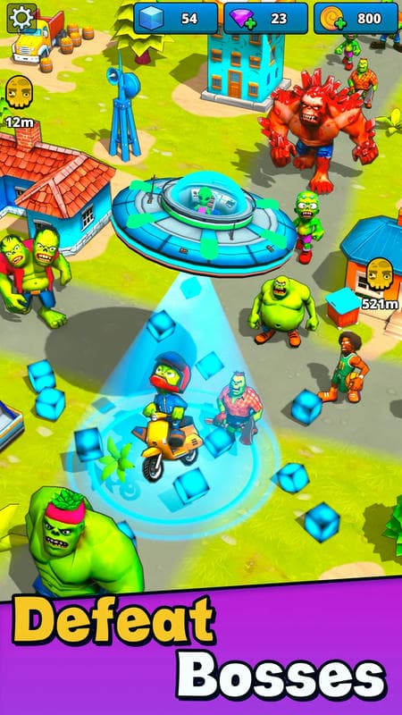 Aliens vs Zombies Invasion apk mod