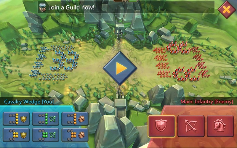 Lords Mobile MOD APK 2.200 (Auto PVE, Unlocked VIP/15 Features)