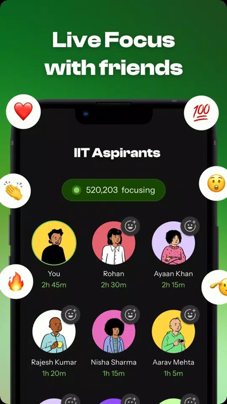Set up a meeting time with your friends in Regain MOD APK