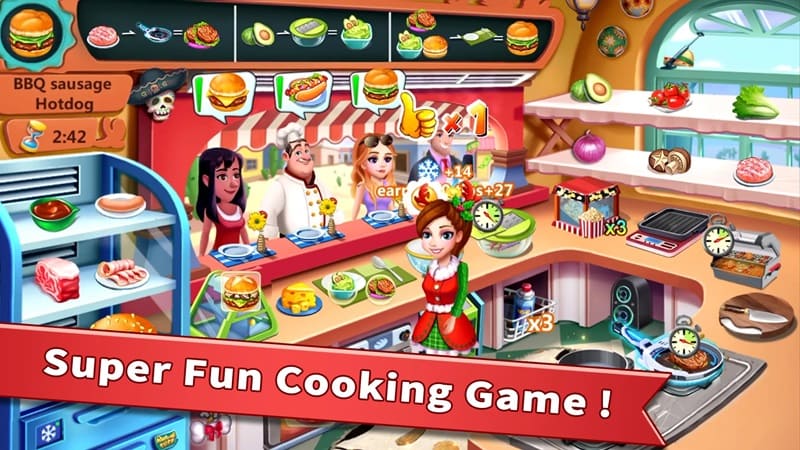 Download Rising Super Chef MOD APK 10.7.1 (Unlimited Booster)