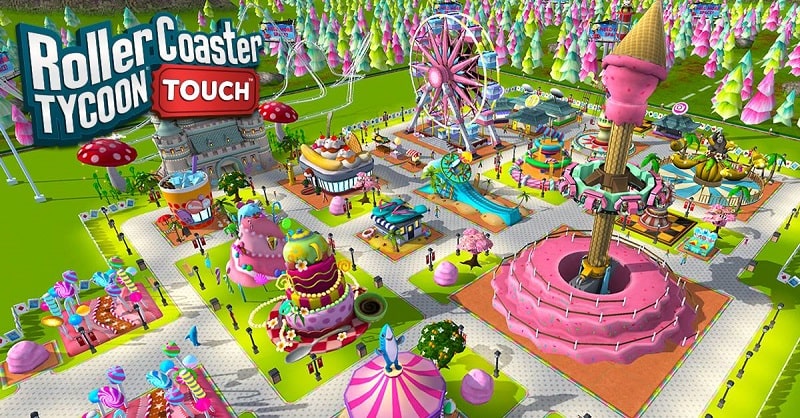 RollerCoaster Tycoon Touch MOD APK 3.53.2 (Unlimited money)