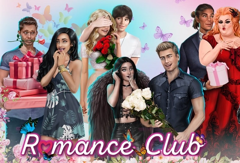 Download Romance Club MOD APK 1.0.55800 (Free Premium Choices)