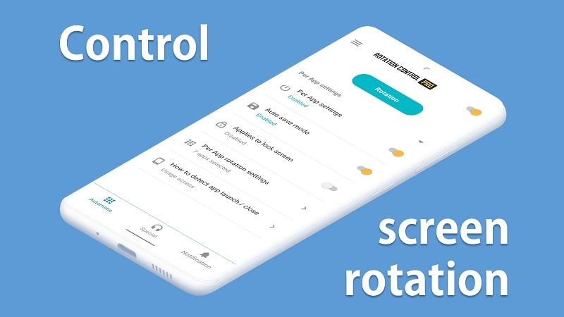 Download Rotation Control APK 7.3.6 for Android