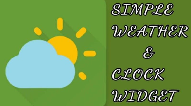 Download Simple Weather & Clock Widget MOD APK 1.2.8 (Pro Unlocked)