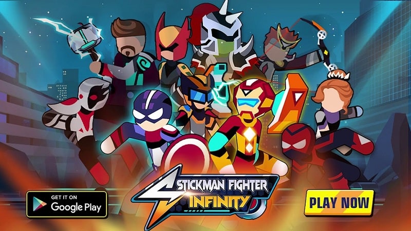 Download Stickman Fighter Infinity MOD APK 1.84 (Unlimited money)