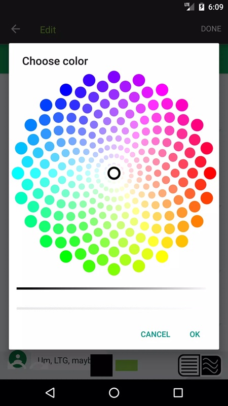 Customize the colors to hide content in Stitch It MOD APK