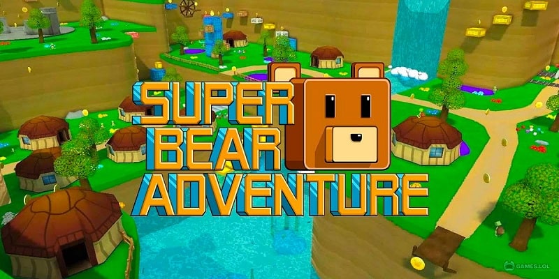 Download Super Bear Adventure MOD APK 13.0.2 (Unlimited money)