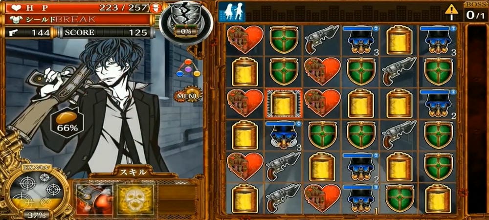 Solve puzzles by performing item fusions in THE CHASER MOD APK