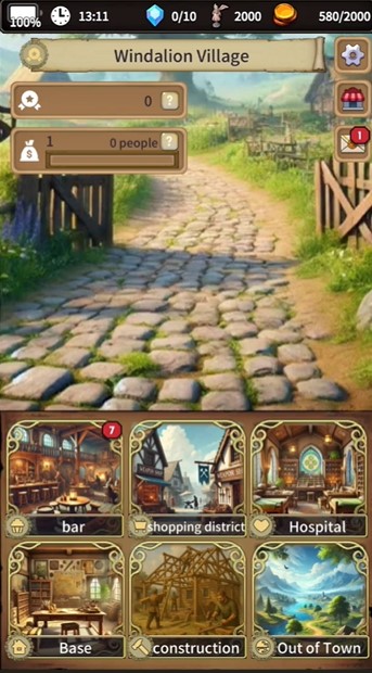 Start your journey of building your village in The Silent Archivist MOD APK