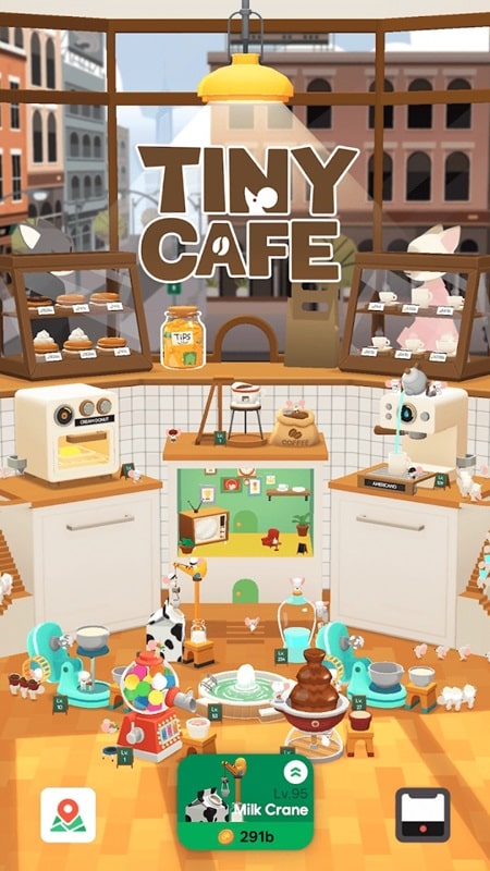 Tiny Cafe mod android