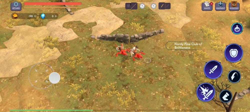 Fight monsters in Titan Soul MOD APK