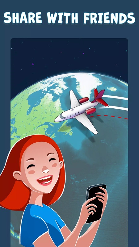 Easily share trip videos to friends in TravelBoast MOD APK