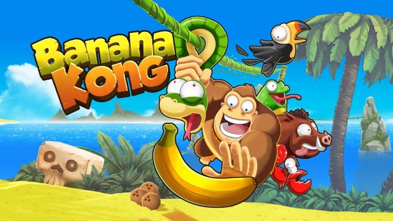 Download Banana Kong MOD APK 1.9.18.00 (Unlimited bananas, hearts)