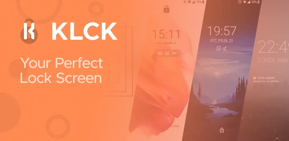 KLCK Kustom Lock Screen Maker v3.82b620709 MOD APK (Premium Unlocked) Download