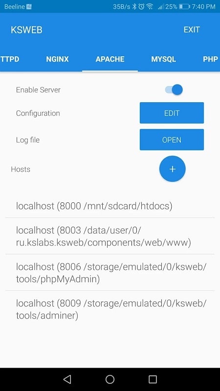 KSWEB web developer kit mod apk 