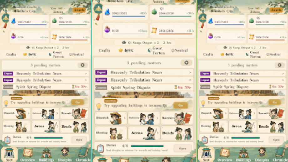 Cultivation Sect Simulator MOD APK V1.15 (Unlimited Resources)
