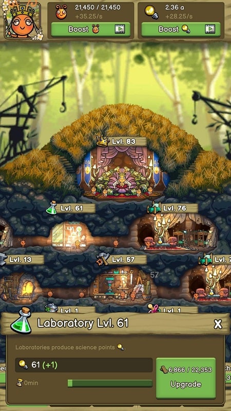 Idle Ant Colony android