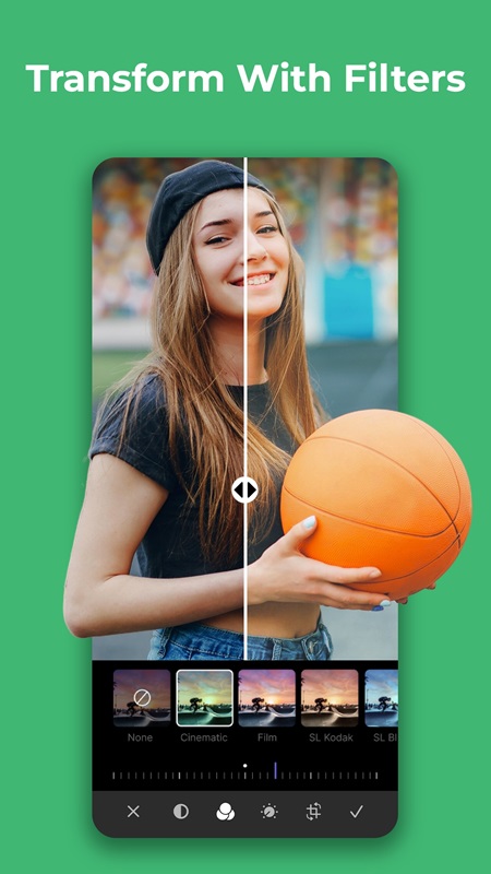 Choose the most unique filters to change stories in StoryMaker MOD APK