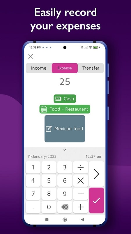 Daily Expenses 4 mod android