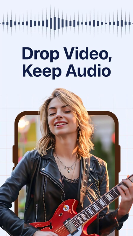 Thực hiện trích xuất âm thanh từ video thành tệp MP3 trong Compress, Reduce Video Size MOD APK