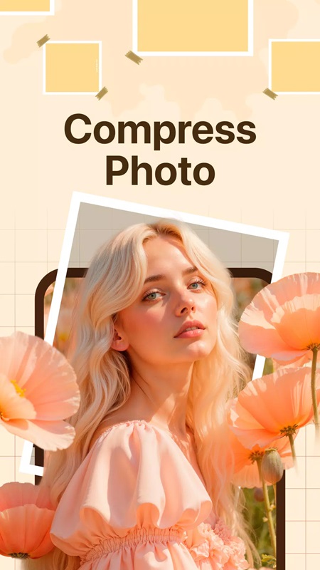 Compress large images into smaller images using Compress, Reduce Video Size MOD APK