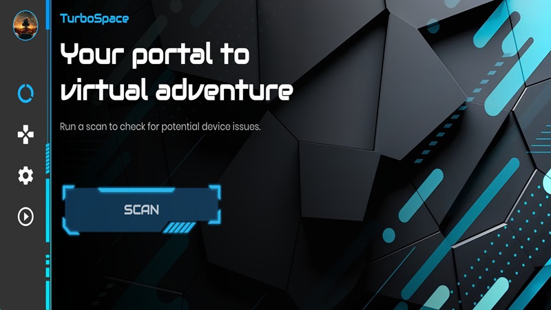 Launch the system to perform the scan and check process in TurboSpace MOD APK